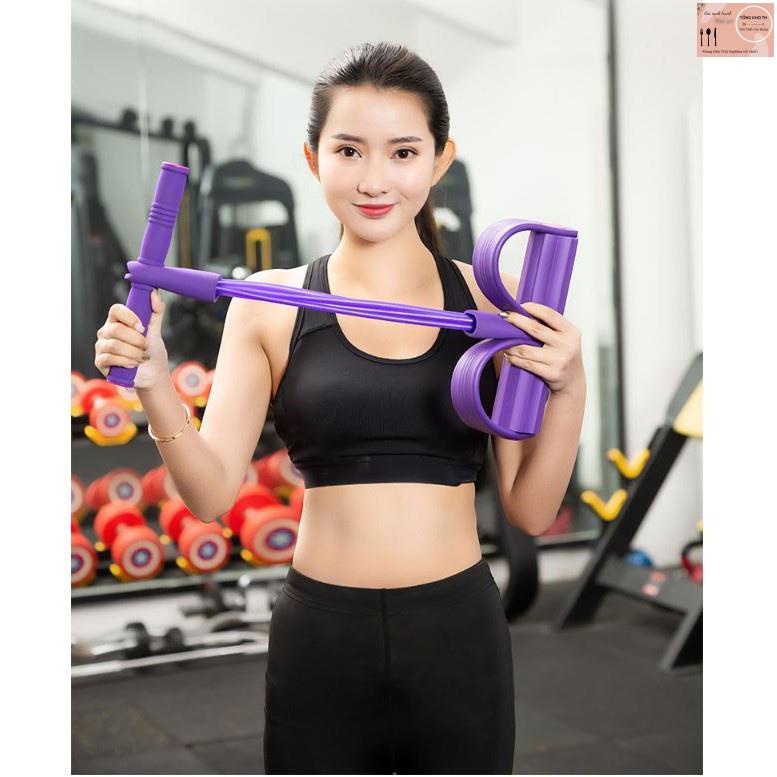 Thảm tập Yoga 2 lớp TPE dày 6mm, Thảm tập Gym chống trơn trượt và không thấm mồ hôi