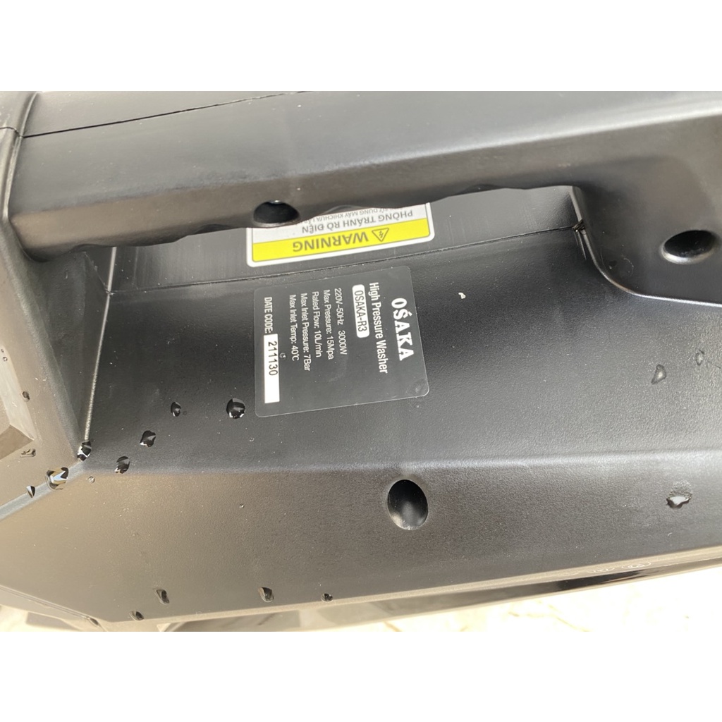 Máy rửa xe chỉnh áp OSAKA -R3 Công xuất 3000w -bảo hành 12 tháng