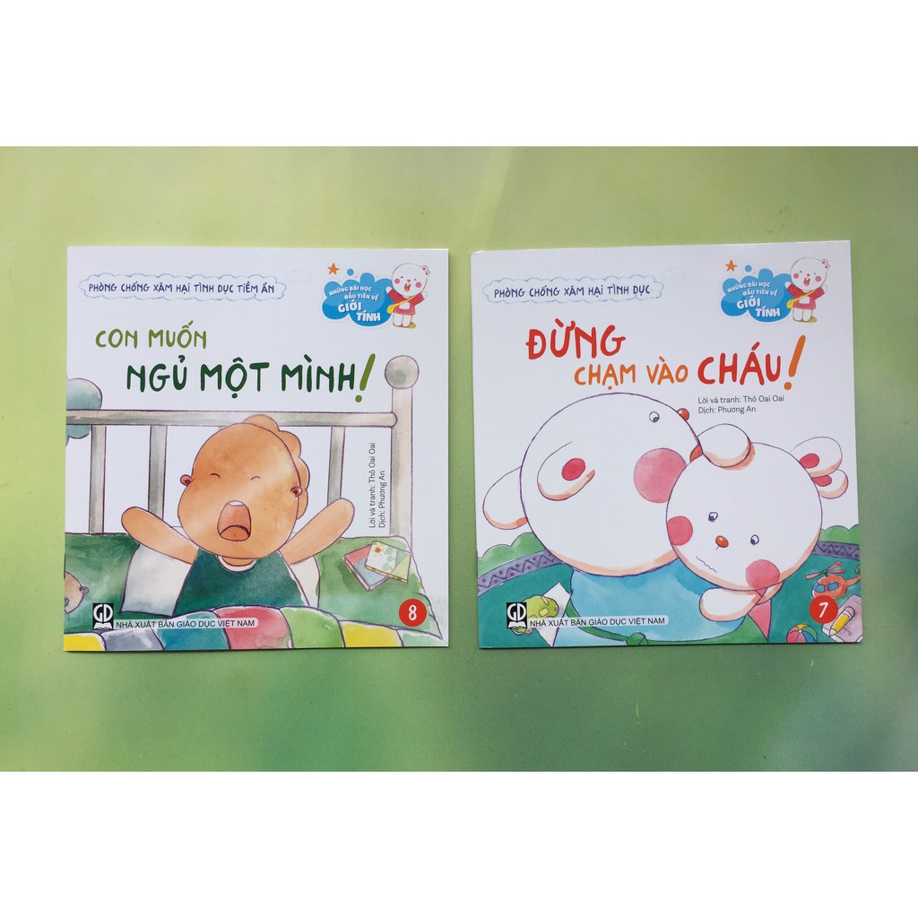 Sách Combo Những bài học đầu tiên về giới tính (trọn bộ 8 cuốn) | BigBuy360 - bigbuy360.vn