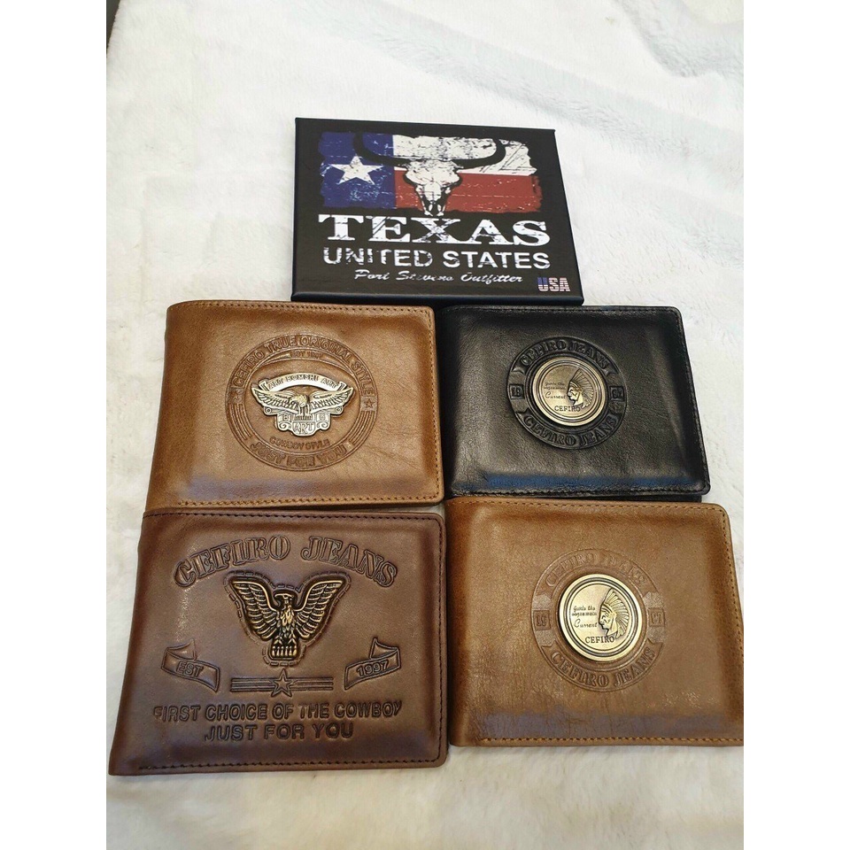 Ví Da Nam Chất Da Bò Cao Cấp Kiểu Dáng Sang Trọng Trẻ Chung