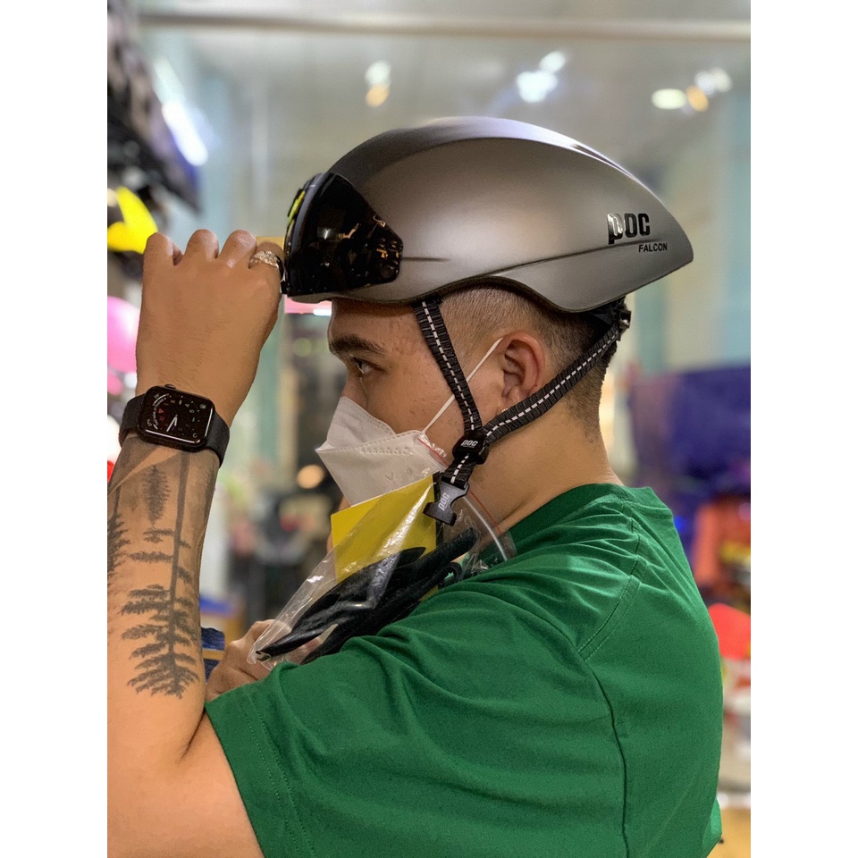 KÍNH THAY NÓN THỂ THAO POC falcon-KÍNH NÓN POC falcon