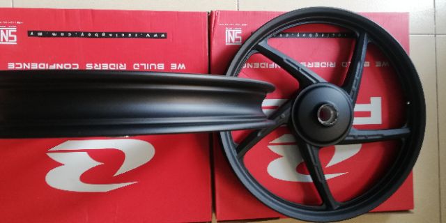 Bánh mâm 5 cây chữ honda hàng loại 1 lắp các đời xe honda 2 thắng đùm trước sau như hình