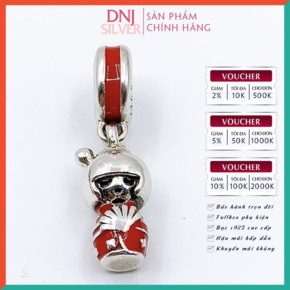 [Hàng cao cấp] Vòng tay bạc 925 cao cấp dành cho nữ - Vòng tay charm bạc Búp bê Nhật Bản may mắn trong tình yêu - DNB017