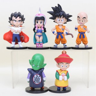 Bộ 06 Mô Hình Nhân Vật Trong Truyện Dragon Ball - Mẫu 03