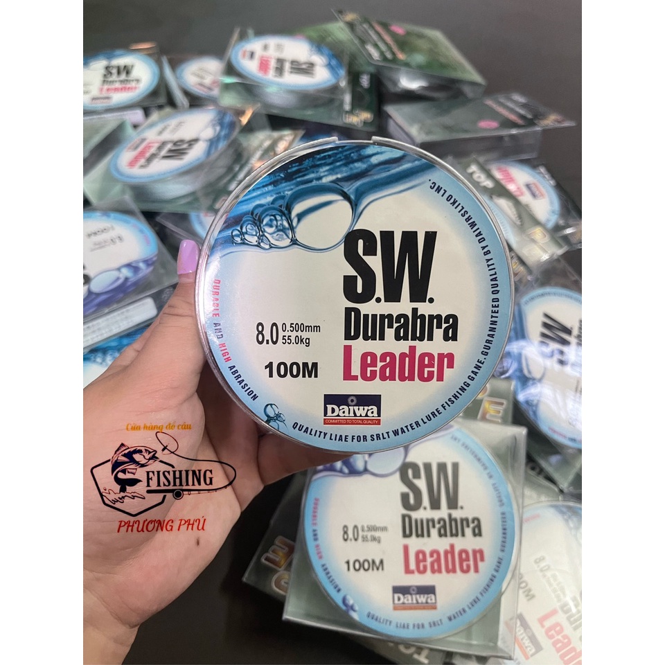 [Ưu Đãi] Dây Dù Câu Cá Giá Rẻ DAIWA SW Siêu Bền, dai mịn, chịu tải tốt, dây dù câu cá