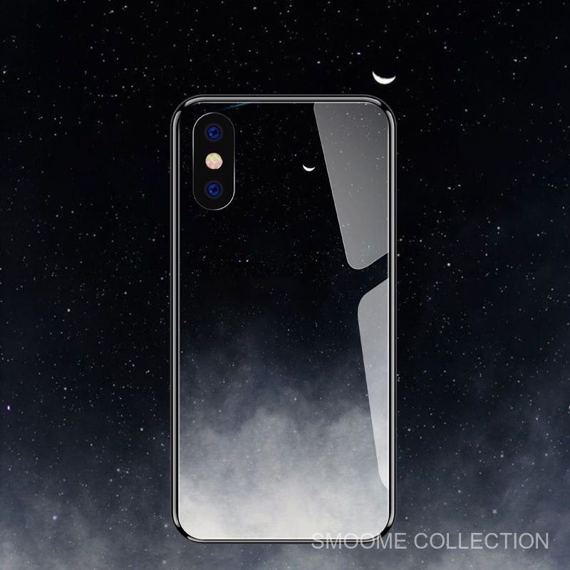 Ốp điện thoại mặt kính họa tiết Ioff thích hợp cho Iphone 11 12 Pro Max 7 8 Plus X Xs Xr Xsmax 7plus 8plus