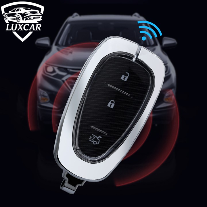 Ốp khoá xe Chevrolet mới hợp kim cao cấp + TPU LUXCAR ( Orlando, Colorado, Traiblazer)