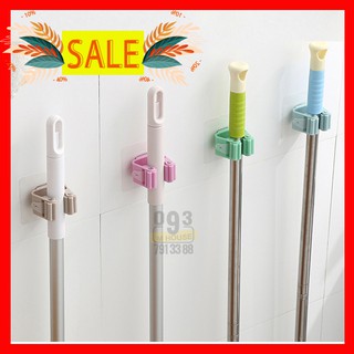 Móc dán tường treo gậy lau nhà,móc hít treo đồ nhà tắm