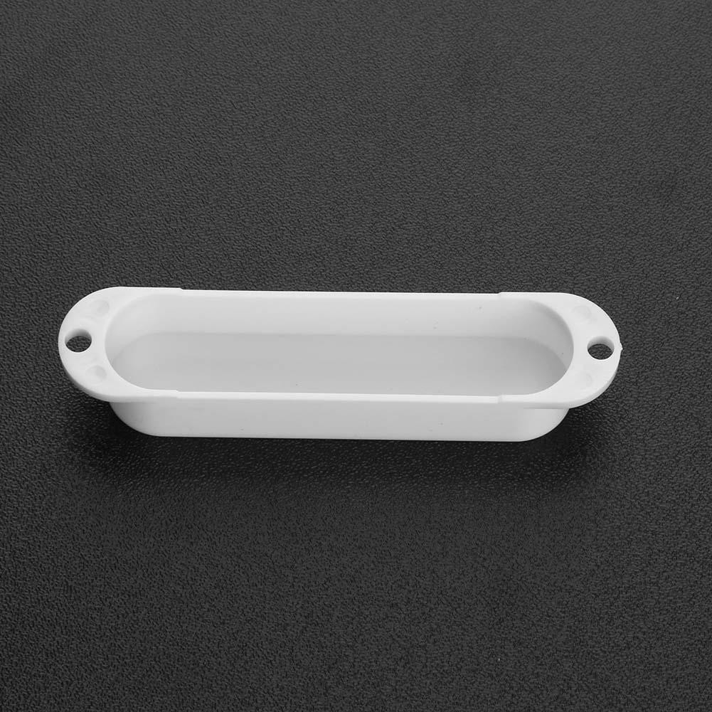 3pcs Single Rail Monocoil Humbucker Pickup Covers for Fender Strat Electric