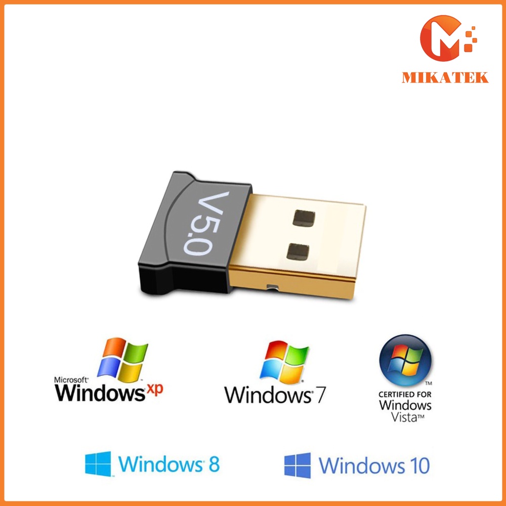 USB Bluetooth 5.0 cho máy tính để bàn laptop bị hỏng bluetooth USB V5.0 CSR DONGLE
