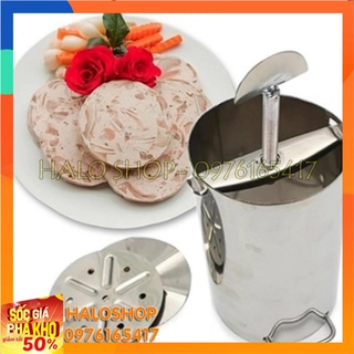 Khuôn làm chả lụa giò thủ inox loại 2kg tiện dụng