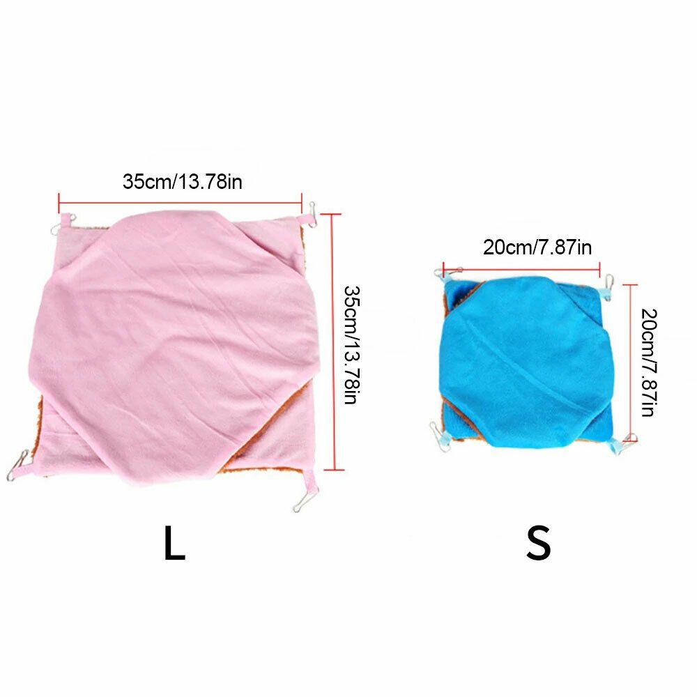 LEISURE Võng Nằm Giữ Ấm Cho Chuột Hamster