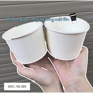 50 Cốc giấy dùng 1 lần 500ml