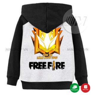 Áo khoác Free Fire trẻ em mẫu mới / Áo chống nắng cho bé