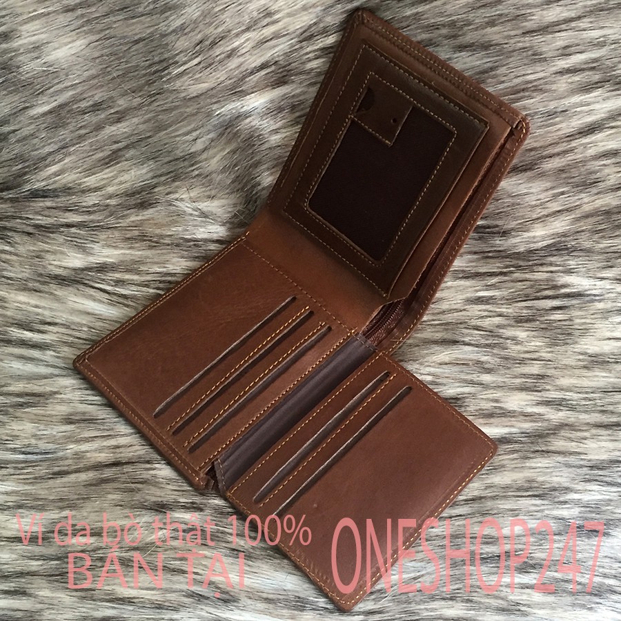 Ví nam A31V,  bóp nam ví da bò nguyên miếng chuẩn đẹp