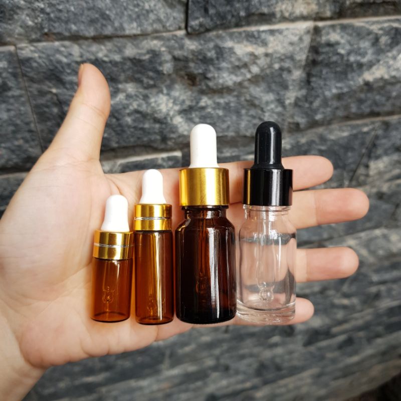 ️SET 50 CHAI TINH DẦU/SERUM 10ml Nâu/Trắng️