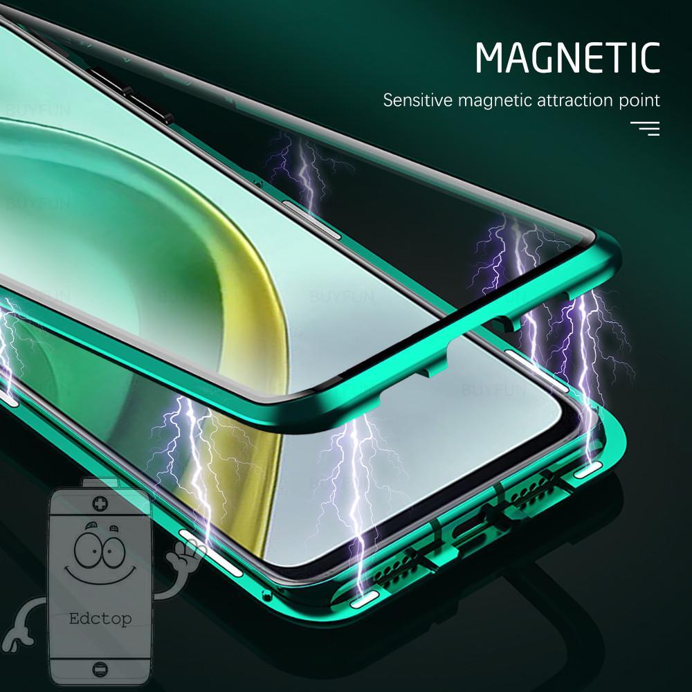 Double-sided Protection Cases Xiaomi Redmi K40 Pro Note 10 Pro Max Case Full Body High Grade Curved Tempered Glass Shockproof Cover