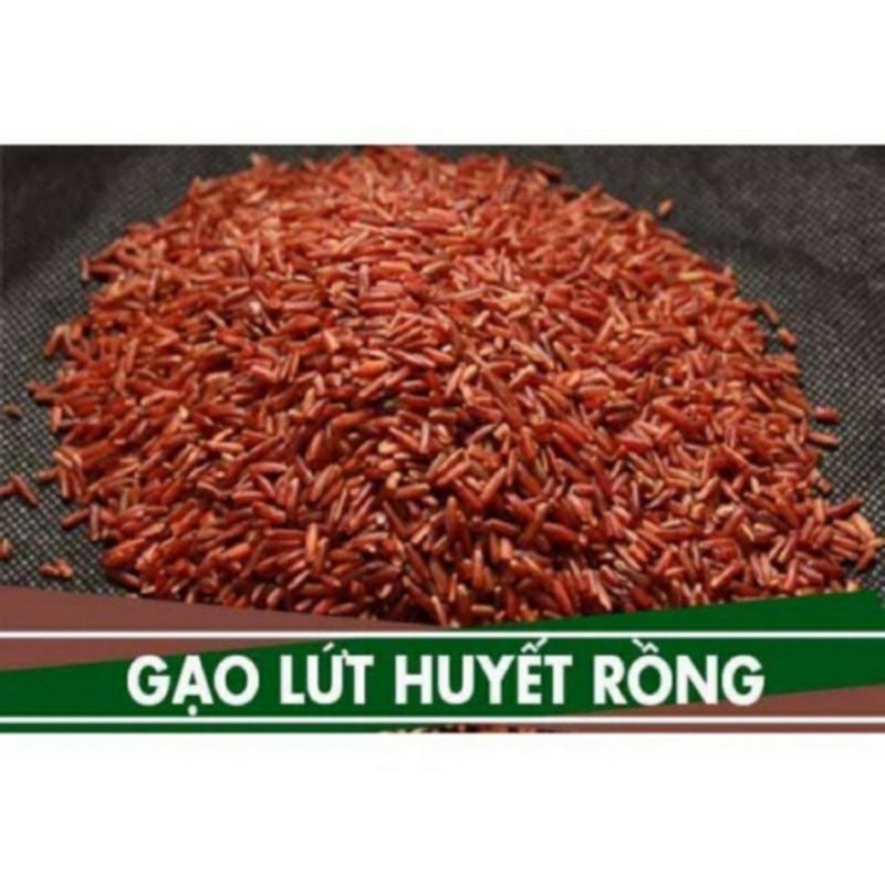 1KG GẠO LỨT HUYẾT RỒNG ĐIỆN BIÊN HỮU CƠ CAO CẤP