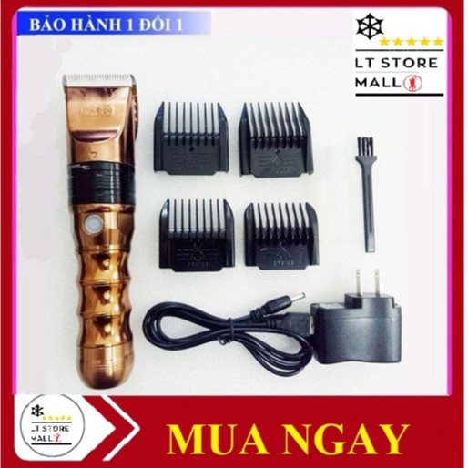 Tông Đơ Cắt Tóc Chuyên Nghiệp HUERBO B60 Pin Trâu Lưỡi Thép Cực Bén