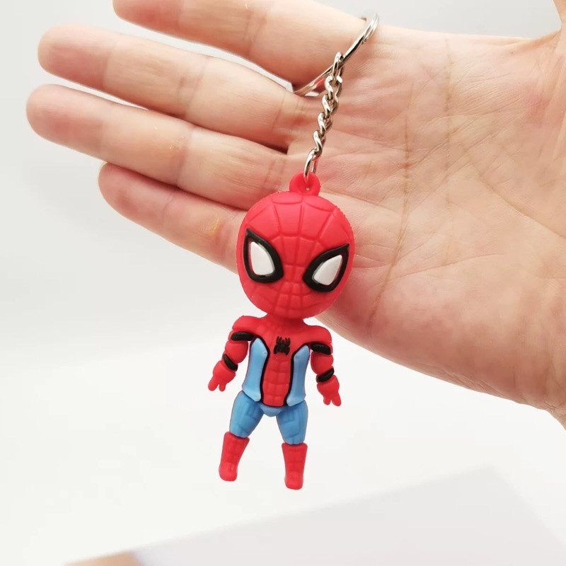 Móc khoá siêu nhân, người nhện, batman siêu cute cho be trai