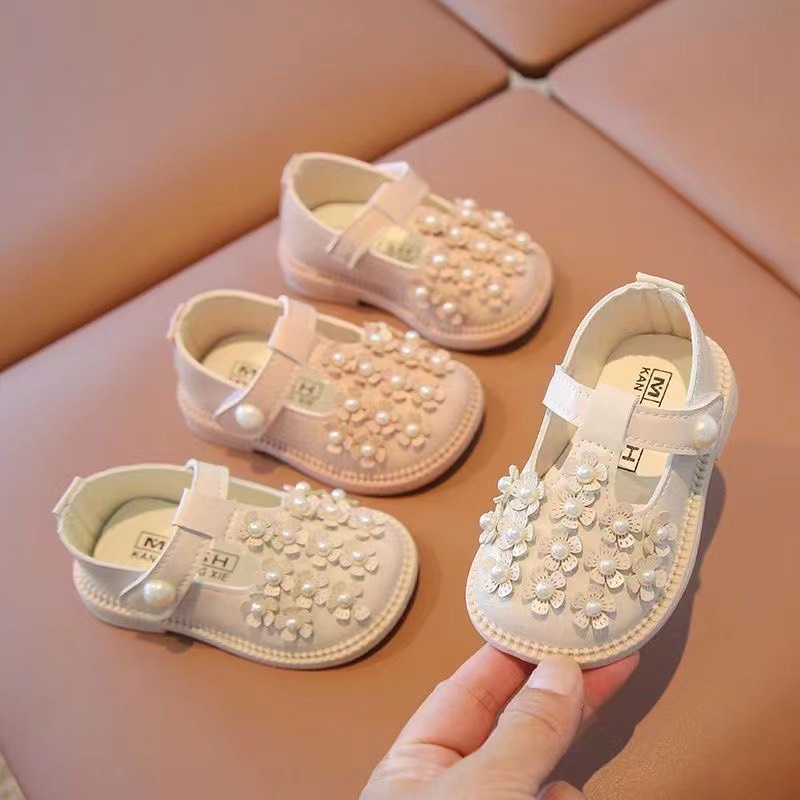 Giày Sandal Đế Mềm Kiểu Công Chúa -Hàng Quảng Châu Cao Cấp -Đáng Yêu Dành Cho Bé Gái 2021 （C009)