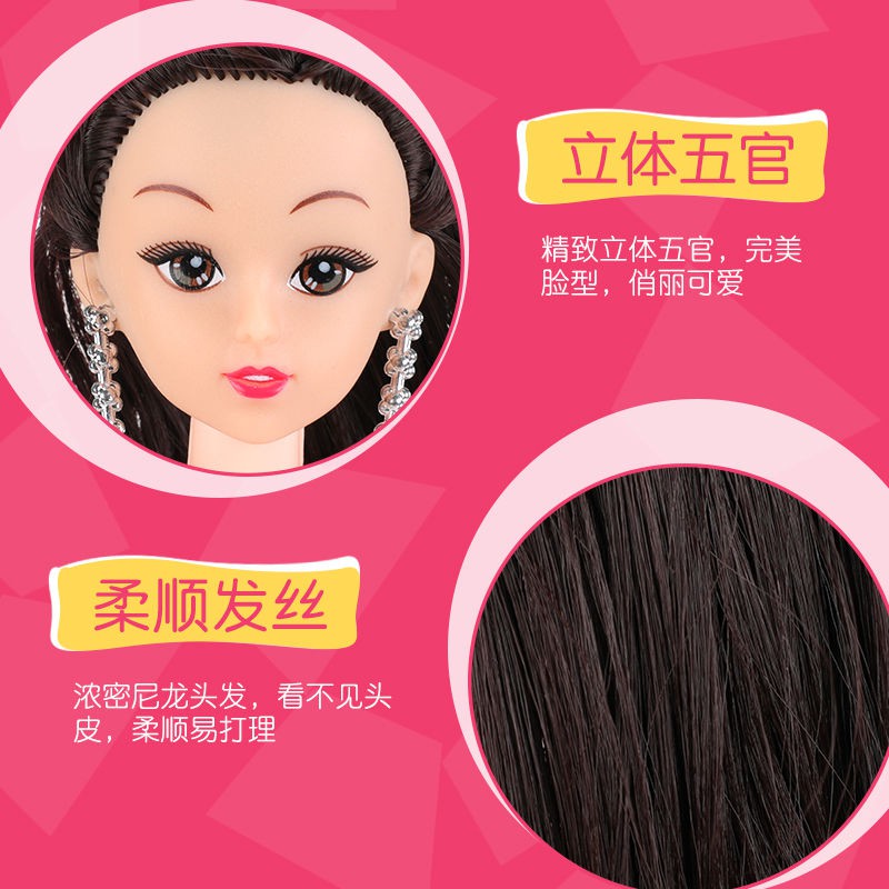 Bộ Đồ Chơi Búp Bê Barbie Xinh Xắn