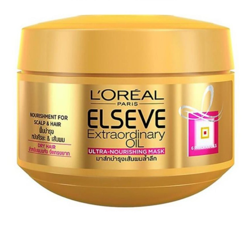 Kem Ủ tóc L'oreal Paris Elseve Suôn Mượt Bồng Bềnh (200ml)