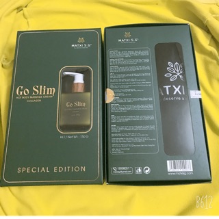 Kem tan mỡ Goslim kèm đai nịch bụng