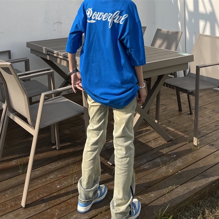 Áo thun tay lỡ Black Work ❤️ Áo phông oversize form rộng unisex nam nữ - A16 - Happy Style