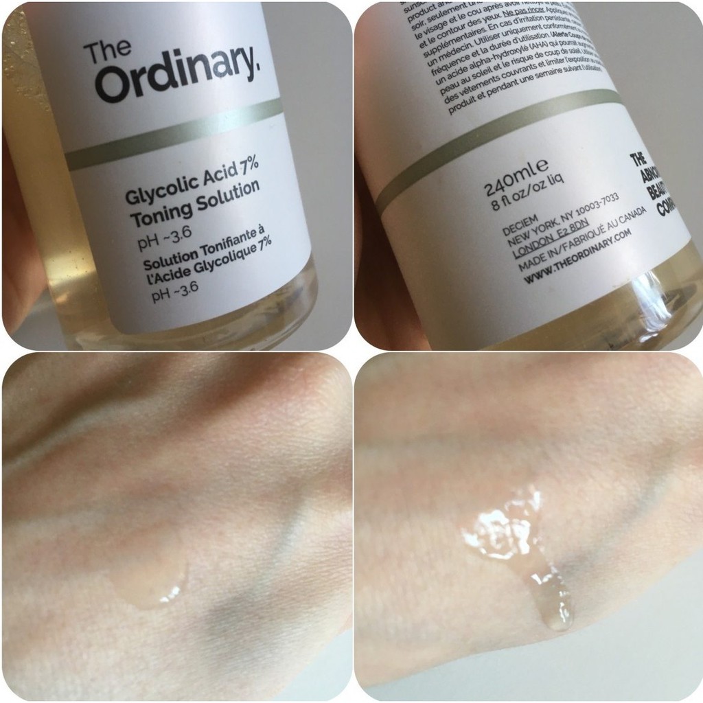 Toner The Ordinary tẩy da chết - The Ordinary Acid Glycolic Acid 7% Toning Solution 240ml | BigBuy360 - bigbuy360.vn