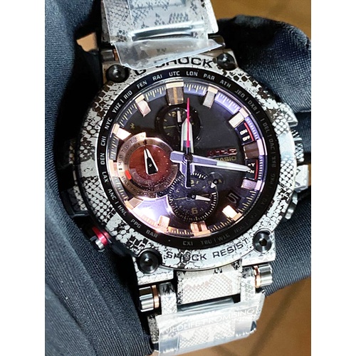 Đồng hồ nam casio G-Shock MTG-B1000WLP-1ADR - Love The Sea And The Earth bản giới hạn kết nối bluetooth - bảo hành 12TH