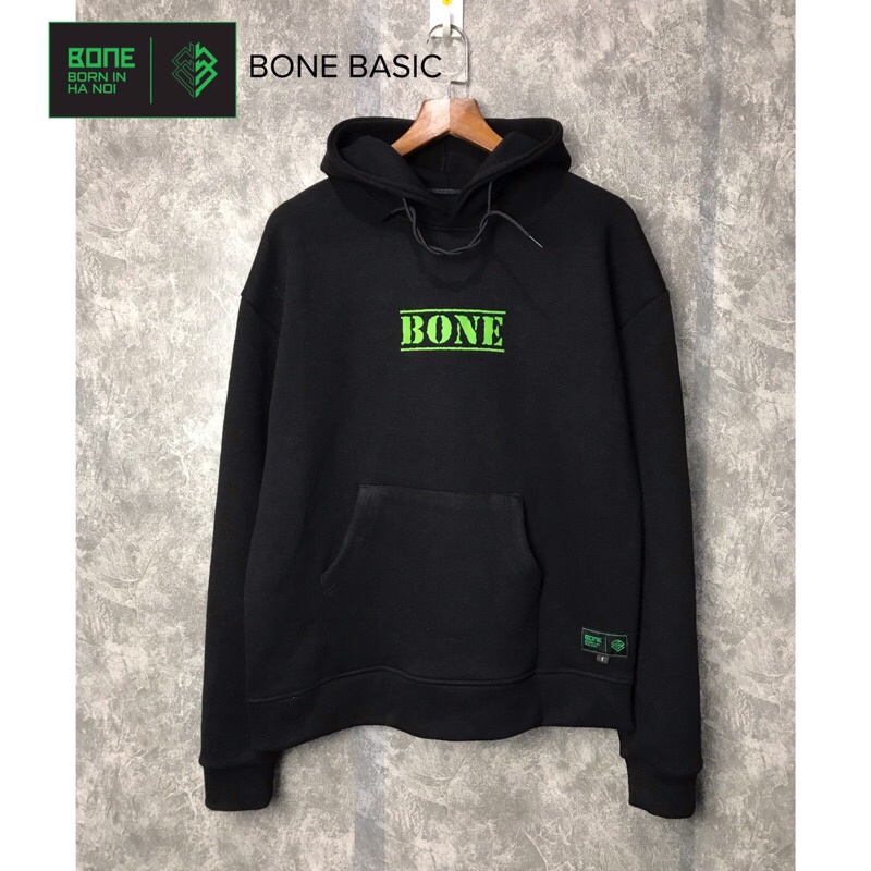 Áo hoodie local brand chính hãng unisex form rộng Bone Basic | BigBuy360 - bigbuy360.vn