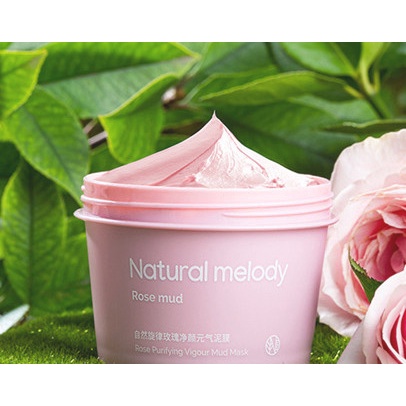 Mặt nạ bùn Natural Melody trà xanh và hoa hồng
