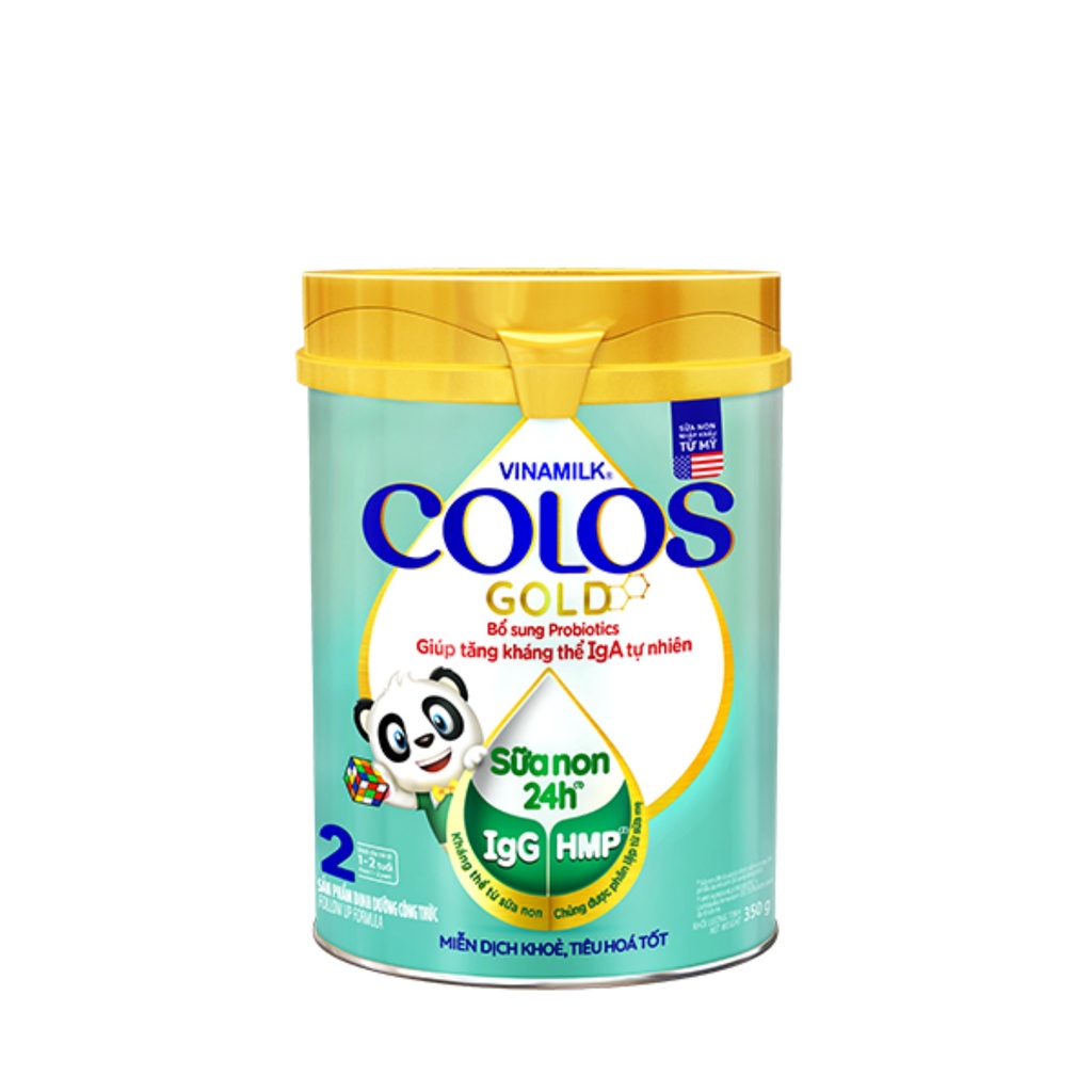 [HSD T10-2023] Sữa Bột Vinamilk ColosGold 2 350g (cho trẻ từ 1 - 2 tuổi)