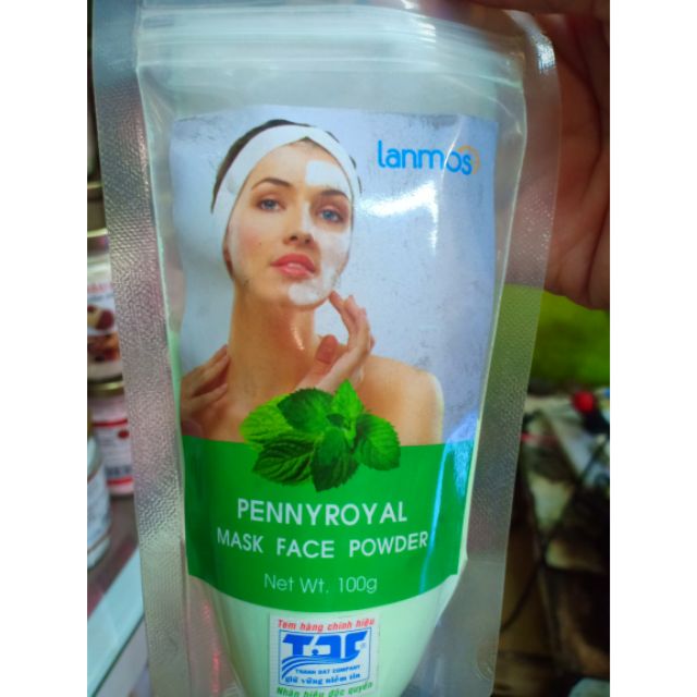 Bột mặt nạ lanmos bạc hà