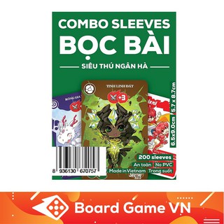 Sleeves bọc bài board game Lớp học Mật ngữ - Siêu Thú Ngân Hà