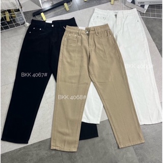 Quần baggy kaki ống rộng unisex nam nữ phù hợp đi học,đi làm