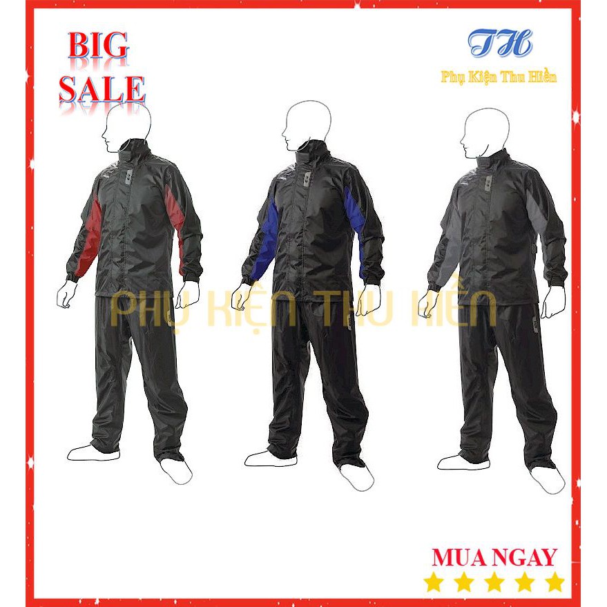 Áo mưa givi RRS06, áo mưa bộ chống thấm nước tốt hàng chính hãng