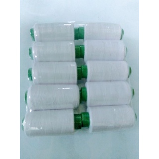 combo 20 cuộn chỉ mầu đen và trắng
