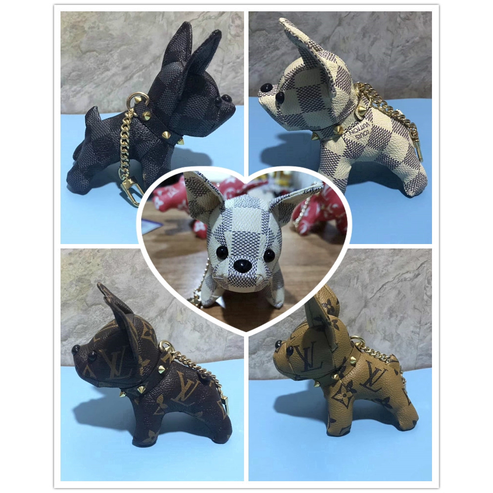 Móc Khóa Hình Chó Bull Phi Hành Gia Thiết Kế Mới Cao Cấp Thời Trang