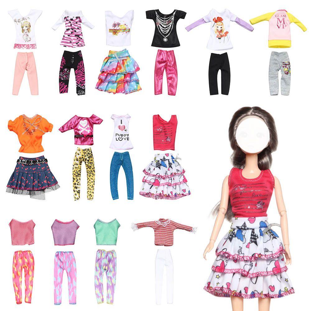 Quần Tập Yoga Màu Cầu Vồng Cho Búp Bê