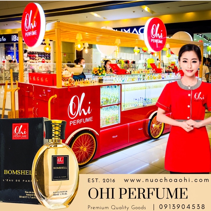 Nước Hoa Nữ Ngọt 50ml ♥️FREESHIP♥️ Ohi Bomshell 50ml – Nước Hoa Nữ Thơm Lâu Quyến Rũ – Hàng Chính Hãng Có Bảo Hành | BigBuy360 - bigbuy360.vn
