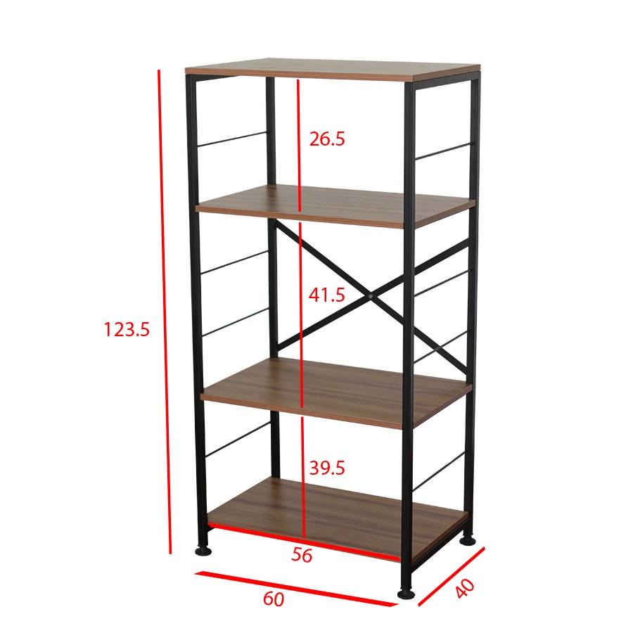 Kệ để lò vi sóng, nồi nướng nồi chiên không dầu KENA KN174 lắp ghép thông minh, sơn tĩnh điện chống gỉ cao cấp