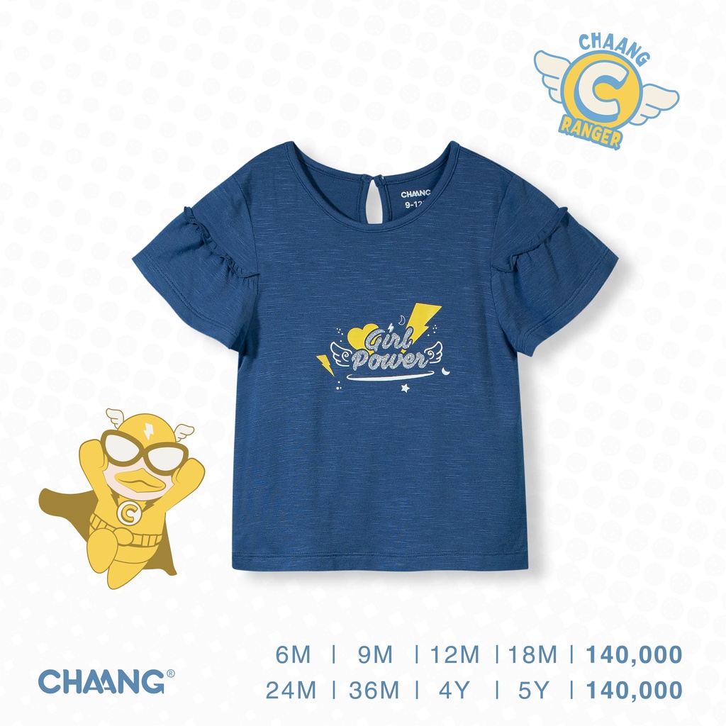 Áo lẻ Chaang petit thun lạnh cao cấp mềm mịn thoáng mát thấm hút tốt in hình nghộ nghĩnh cho bé gái đủ size