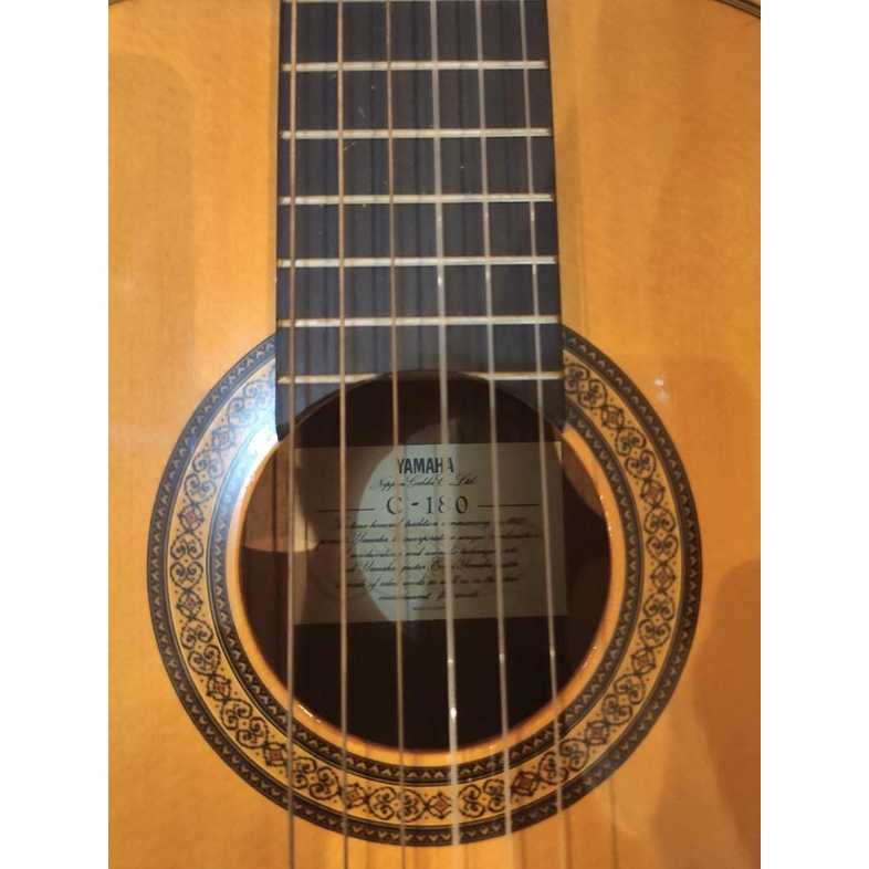 Secondhand Guitar, đàn Guitar Classic cũ Yamaha C180 chính hãng Japan