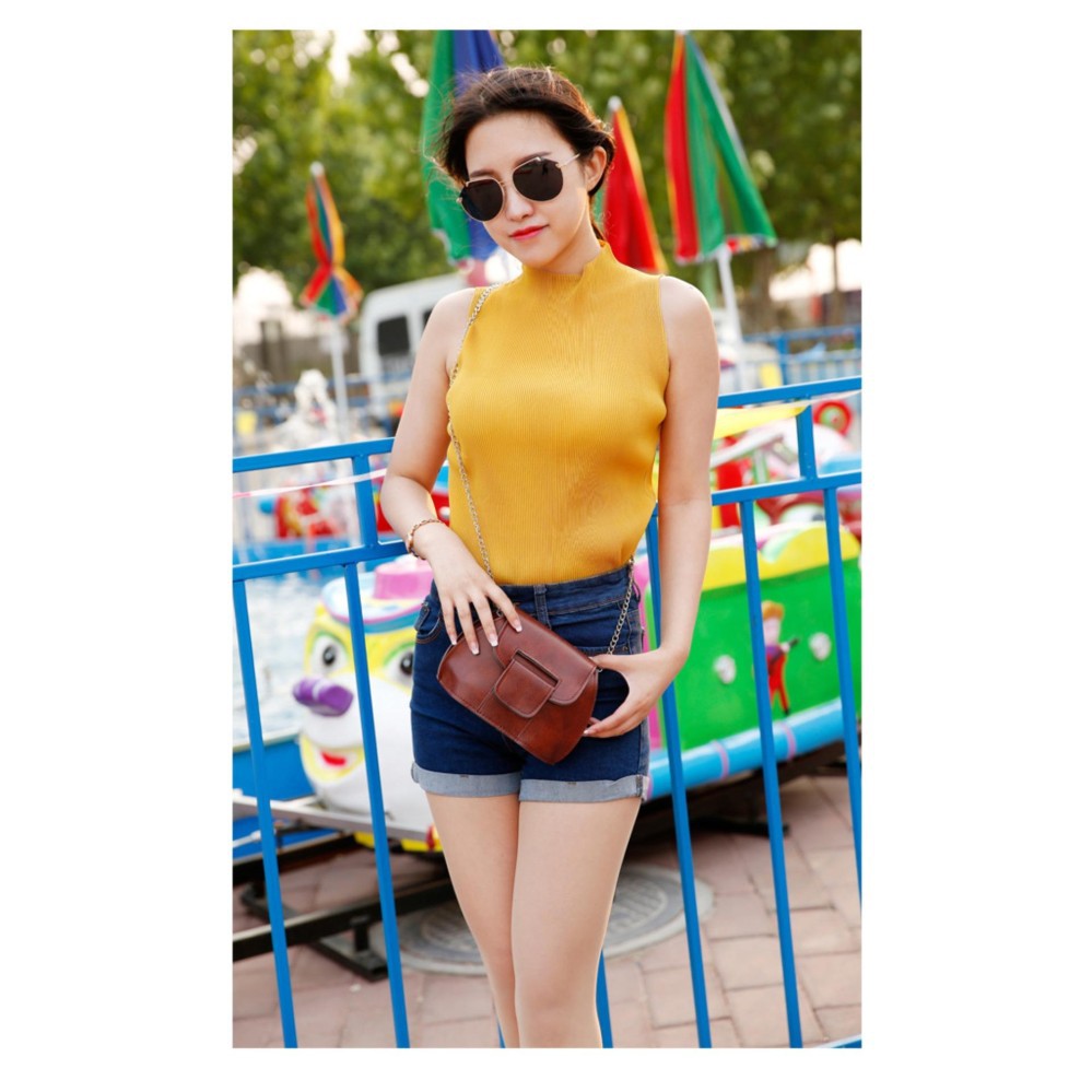Túi đeo chéo nữ xinh xắn kiểu dáng vỏ sò