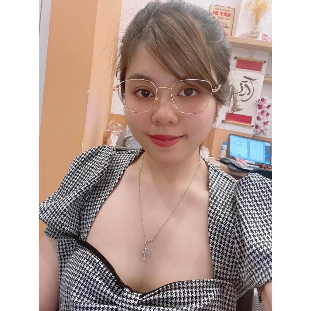 (Hàng chính hãng) Gọng kính vuông nam nữ Accede dòng Sarifa 3285 H màu sắc thời trang, thiết kế dễ đeo bảo vệ mắt