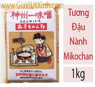 [CHÍNH HÃNG] ĐẬU TƯƠNG MIKOCHAN 1KG NHẬT BẢN - JAPAN SOYBEAN PASTE SHIRO MISO
