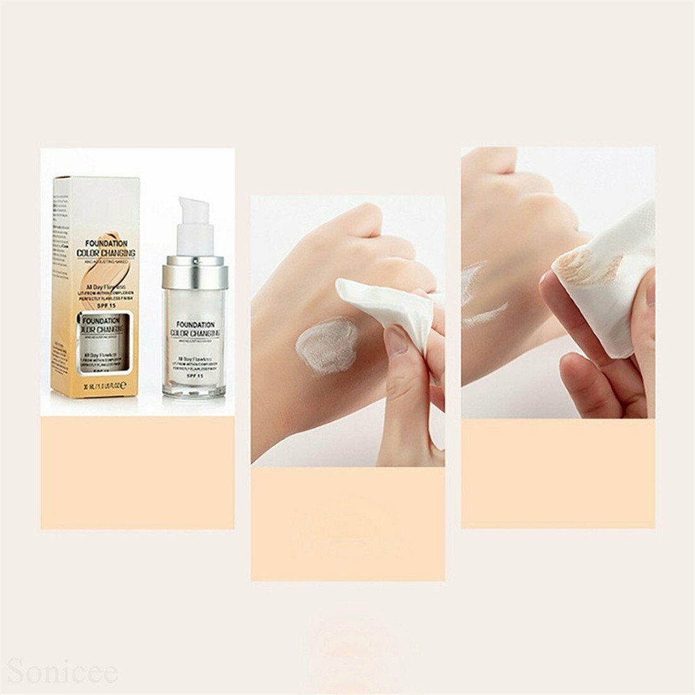 Set 2 kem nền thay đổi màu sắc không tì vết | BigBuy360 - bigbuy360.vn