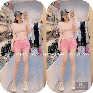 Set doll Hồng quần rút dây